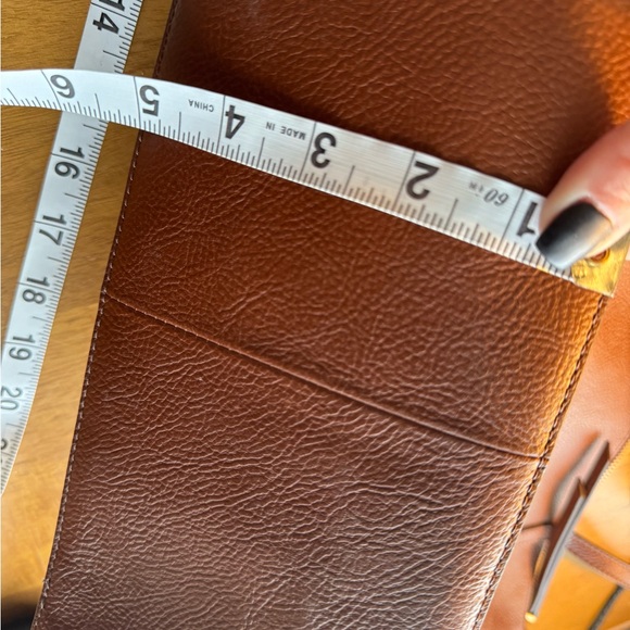 Fossil Brown Leather Shoulder Bag - Picture 5 of 7